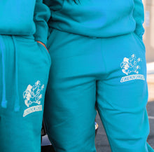 Load image into Gallery viewer, Teal Jogger Suit
